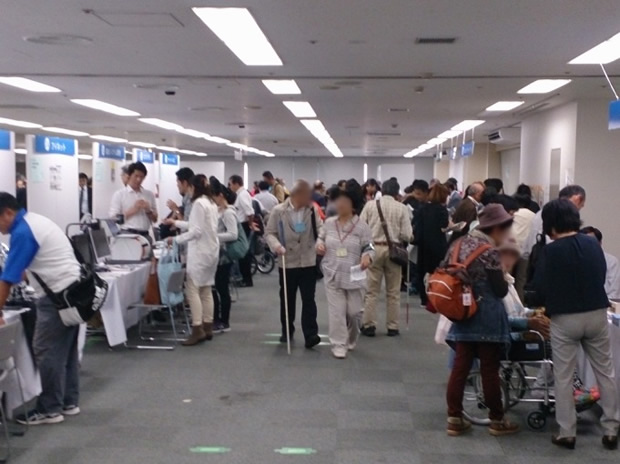展示会場全体の風景