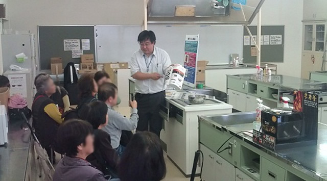 三菱電機　商品紹介風景